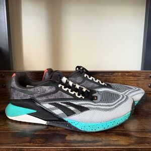 Reebok NANO X2 BLACK PURE GREY Blue Crossfit Shoe Women’s Size 9